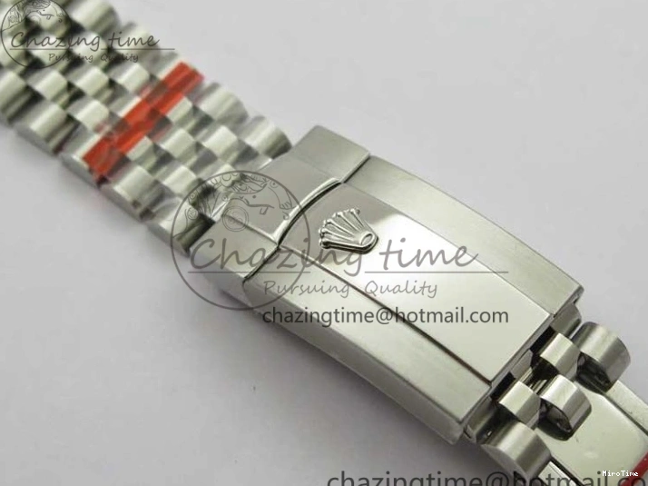 MiroTime 0414 DateJust 41MM 126334 904L SS VRF 1:1 Best Edition Black Dial Stick Markers on SS Jubilee Bracelet A Trendy 2901